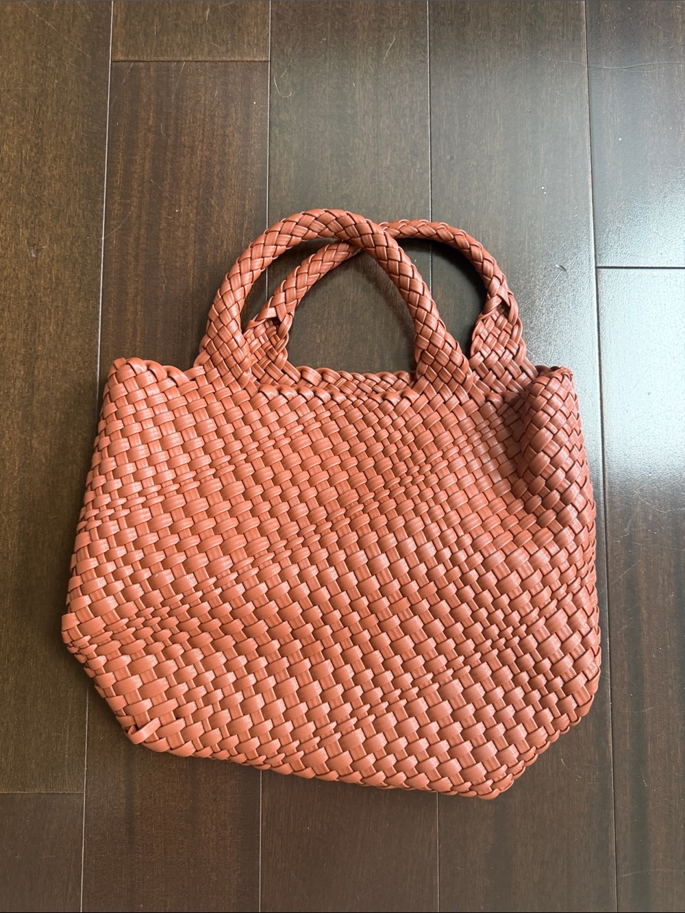 Amazon Woven Tote Bag in Brown - Medium